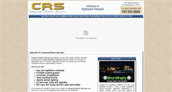 Desktop Screenshot of crsevents.com